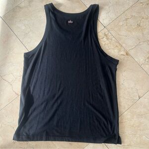 Alo Men’s Black Athletic Tank Top
